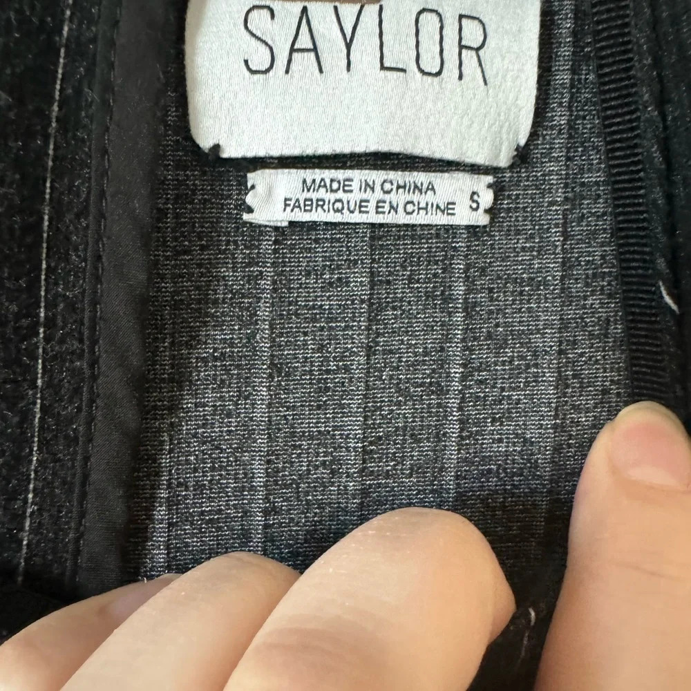Saylor Pin Striped Constance Dress Small - Picture 4 of 8